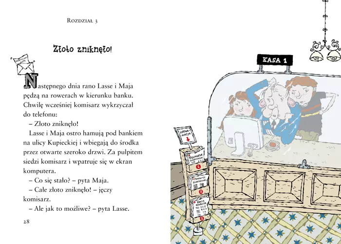 Tajemnica złota. Biuro Detektywistyczne Lassego i Mai. Tom 10 - tantis.pl