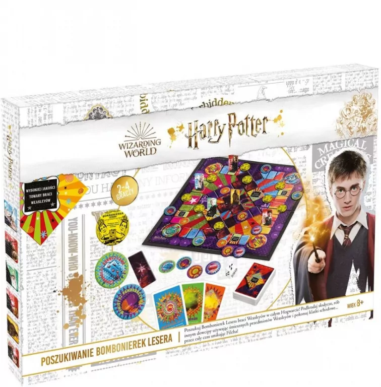 Poszukiwanie bombonierek lesera. Harry Potter - tantis.pl