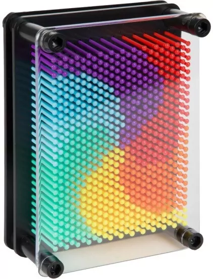TABLICA SZPILKOWA 12X9 PIN ART RAINBOW MIX2 W24 - tantis.pl