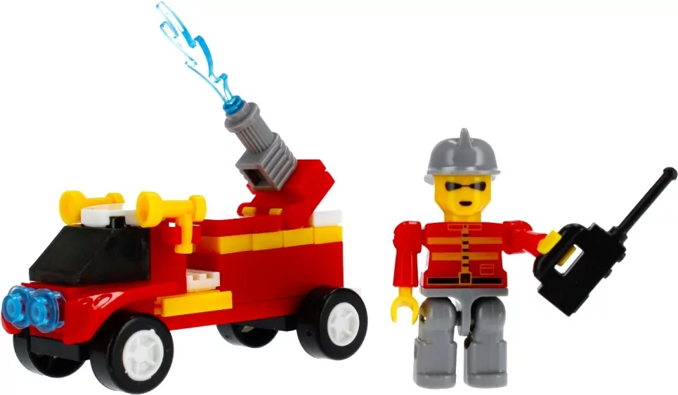 Klocki konstrukcyjne. Straż mix - tantis.pl