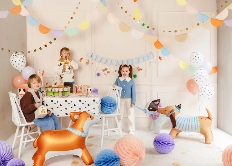 Balon stojący foliowy Corgi 88x70cm - tantis.pl