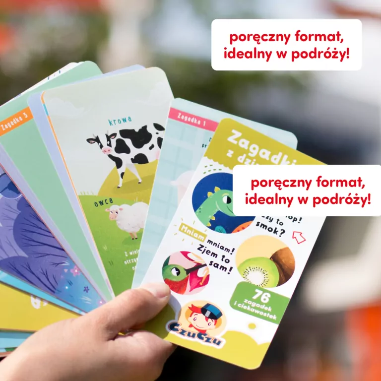 Czuczu. Zagadki z dziurką dla dzieci 4+ - tantis.pl