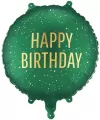 Balon foliowy pastylka Happy Birthday 35x35cm - tantis.pl
