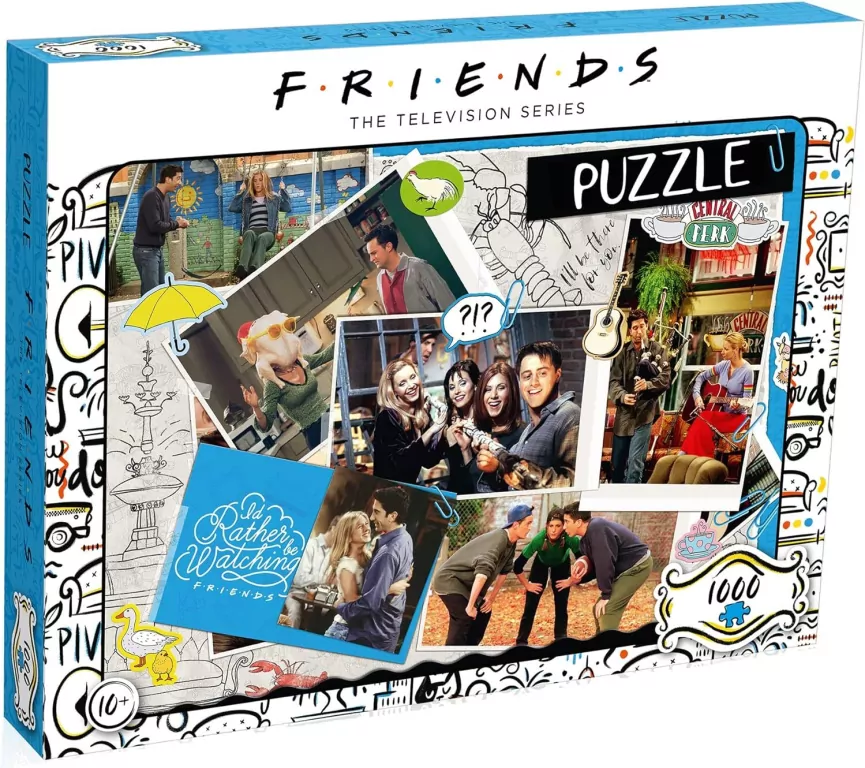 Puzzle 1000. Przyjaciele Scrapbook - tantis.pl