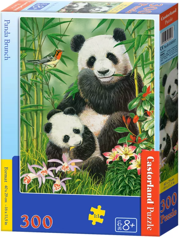 Puzzle 300. Panda Brunch. 030507 - tantis.pl