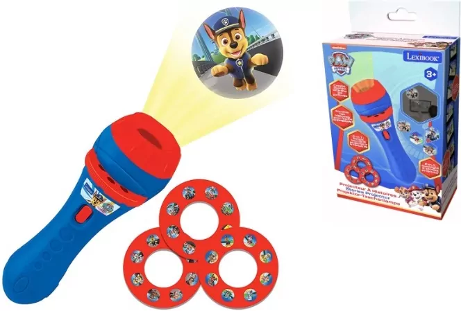 Latarka z projektorem Psi Patrol - tantis.pl