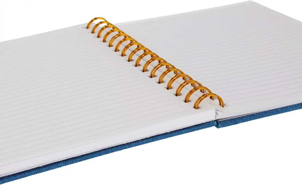 Notes na spirali A5 Jeans Skarabeusz - tantis.pl