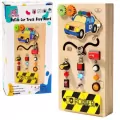 Tablica manipulacyjna edukacyjna drewniana - tantis.pl