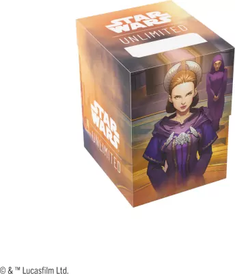 Gamegenic: Star Wars Unlimited Card Game - Soft Crate - Palpatine/Padme Amidala
