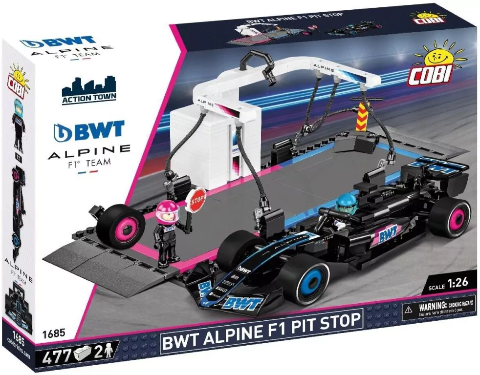 Formuła 1 - Alpine F1 Pit Stop - tantis.pl