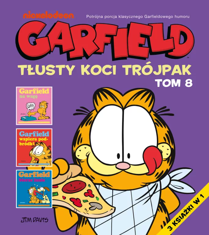 Garfield T.8 Tłusty koci trójpak - tantis.pl