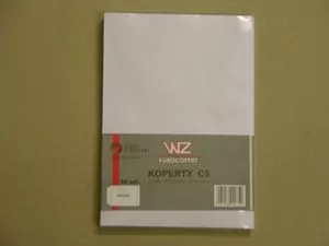 Koperta C5 z paskiem biała - tantis.pl