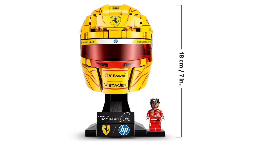 LEGO® Kask Lewis Hamilton Scuderia Ferrari HP 43022 - tantis.pl