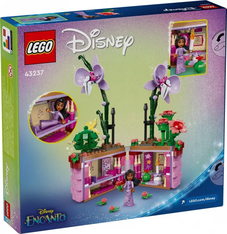 LEGO® ǀ Disney. Nasze magiczne Encanto Doniczka Isabeli 43237 - tantis.pl