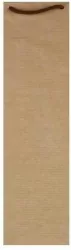 Torebka na butelkę kraft 90g 9x37x8cm ROZETTE
