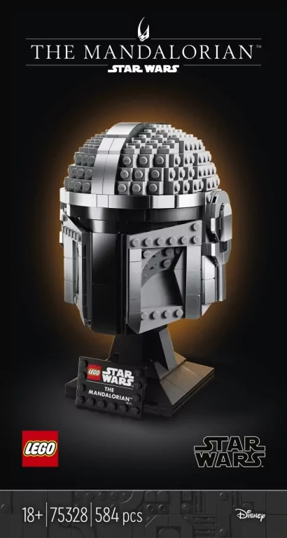 LEGO® Star Wars™. Hełm Mandalorianina™. 75328 - tantis.pl