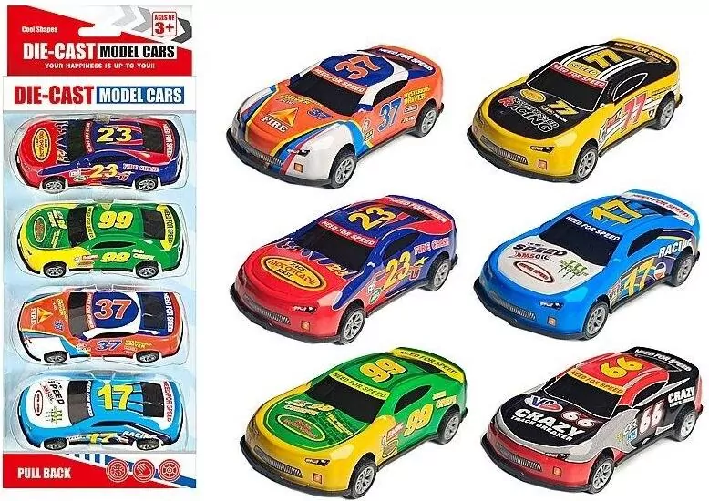 Resoraki metalowe autka MIX - tantis.pl