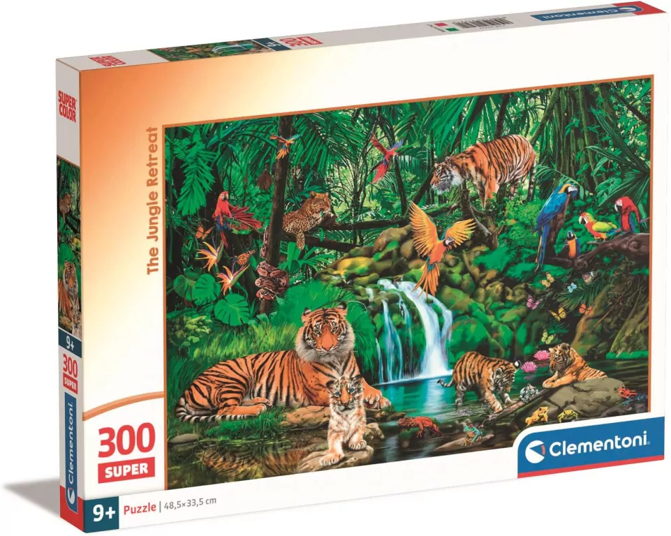 Puzzle 300 Super The Jungle Retreat - tantis.pl