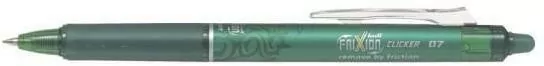 Pióro kulk. Pilot Frixion clicker zielone - tantis.pl