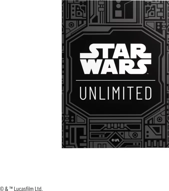 Gamegenic: Star Wars Unlimited Card Game - Premium Art Sleeves - Unlimited Pattern - tantis.pl