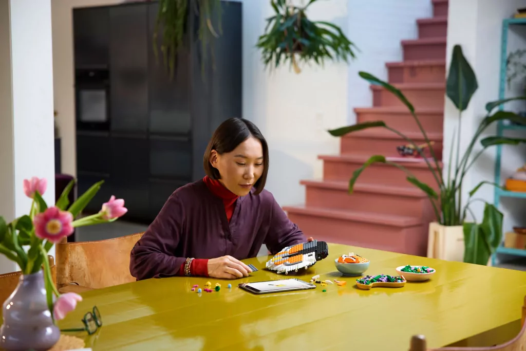 LEGO® Art. Kolekcja zwierząt — tygrys 31217 - tantis.pl