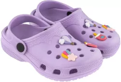 Clogi dziecięce liliowe rozm. 24