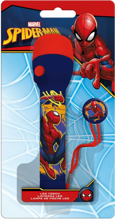 Latarka duża Spiderman SP50079 - tantis.pl