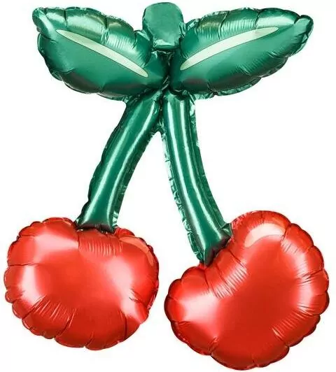 Balony foliowe do girland Wisienki 28x31cm - tantis.pl