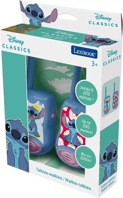 Walkie-talkie. Disney Stitch. Lexibook TW12D - tantis.pl