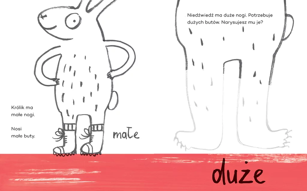 Ciepło, zimno, przód i tył. Poznaję i rysuję - tantis.pl