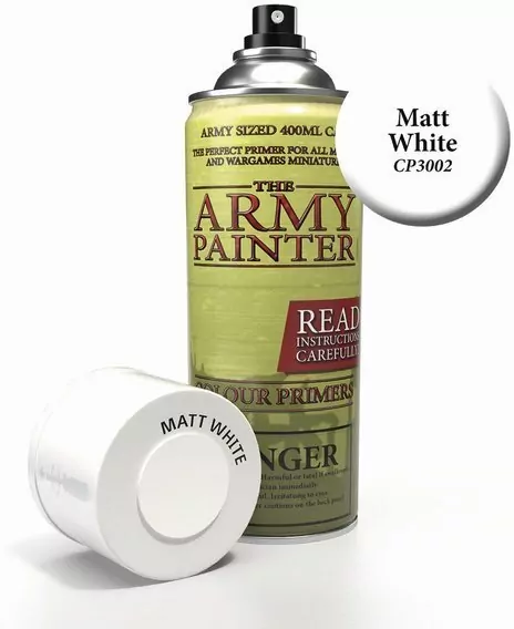 The Army Painter: Colour Primer - Matt White - tantis.pl