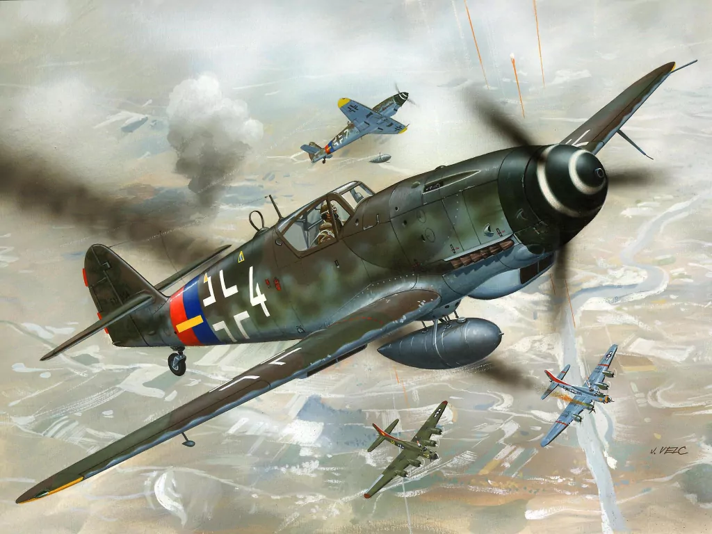 Samolot Messerschmitt BF 109 G-10 1:72 Revell - tantis.pl
