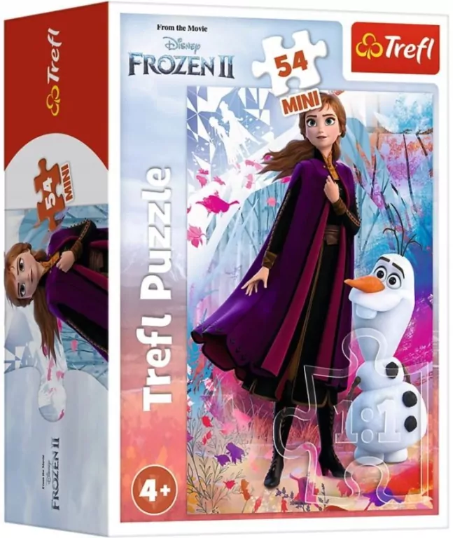Puzzle 54 mini W świecie Anny i Elsy TREFL - tantis.pl