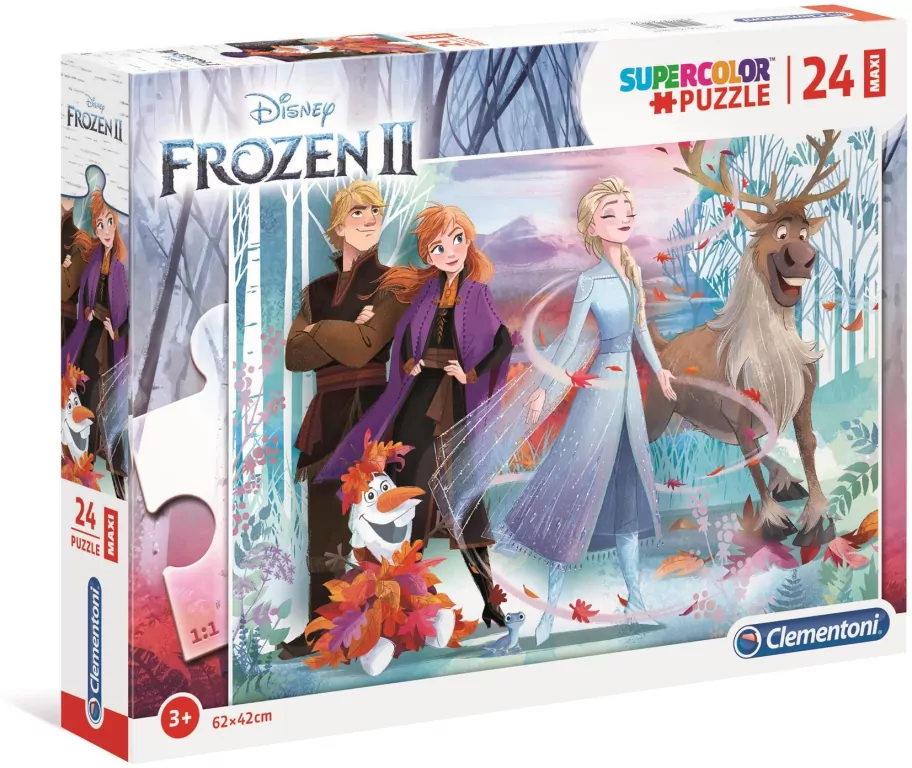 Puzzle 24. Maxi. Super Kolor. Kraina Lodu 2. 28513 - tantis.pl