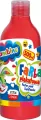 Farba plakatowa w butelce 500 ml czerwona bambino - tantis.pl