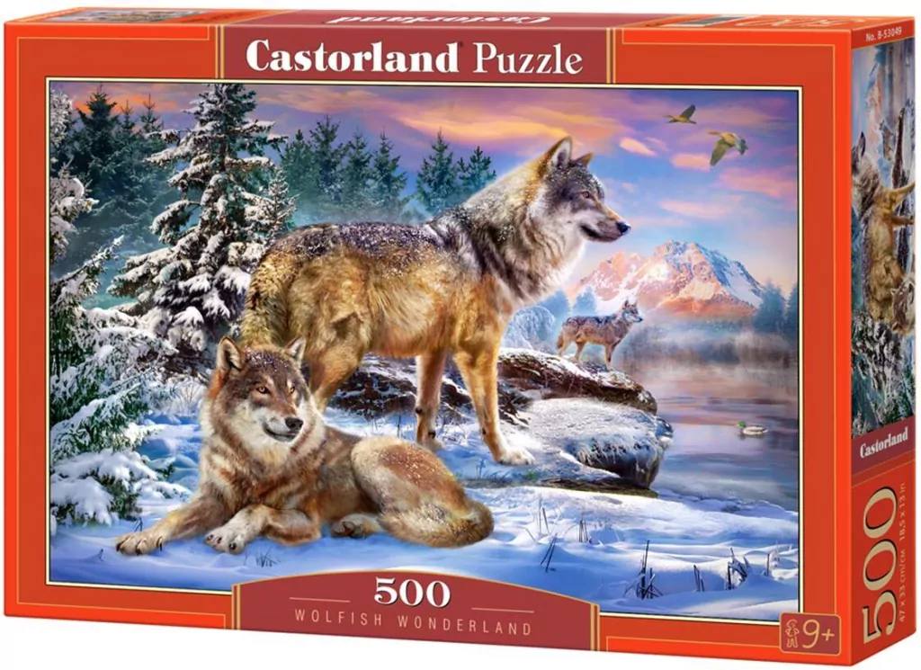 Castor. Puzzle 500 Wolfish Wonderland - tantis.pl