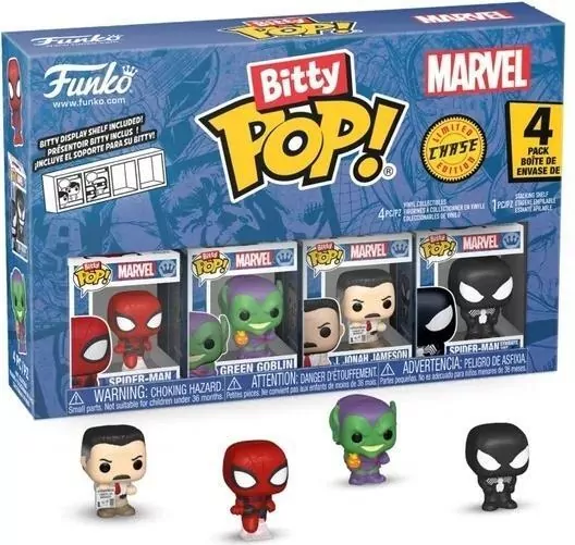 Figurka Funko POP Marvel: Spiderman 4-pak mix - tantis.pl