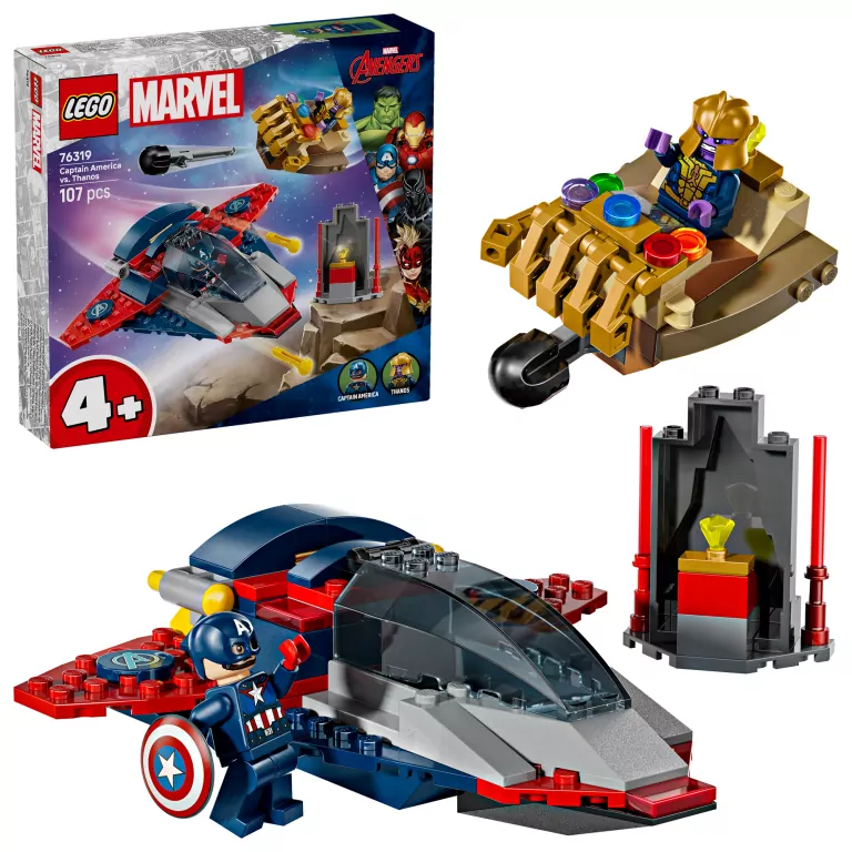LEGO® Kapitan Ameryka kontra Thanos 76319 - tantis.pl