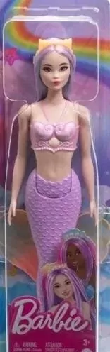 Barbie Lalka Syrenka Fioletowy ogon - tantis.pl