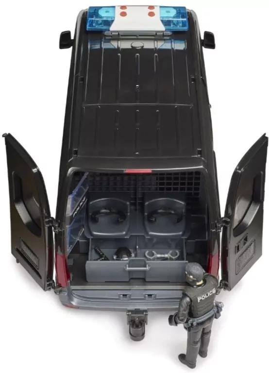 BRUDER MB SPRINTER POLICJA SPECIAL FORCES FIG W2 - tantis.pl