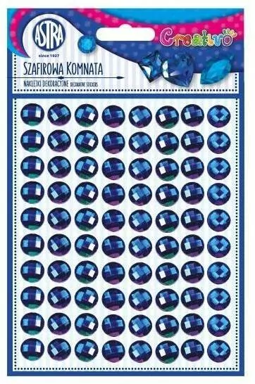 Naklejki dekoracyjne. Szafirowa komnata - tantis.pl