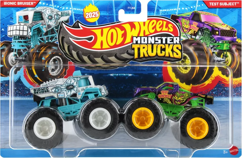 Hot Wheels. Monster Trucks Pojazd 2-pak - tantis.pl