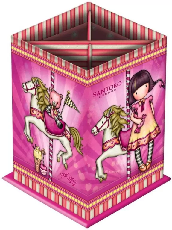 Pojemnik na Długopisy Gorjuss Fairground Carousel - tantis.pl