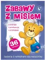 Zabawy z misiem. Zadania z naklejkami - tantis.pl