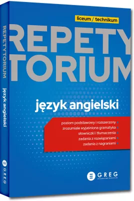Język angielski. Repetytorium. Liceum/technikum wyd. 2025