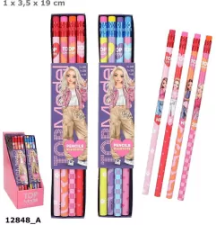 Zestaw 4 ołówków z gumką Top Model 12848A 1szt.mix