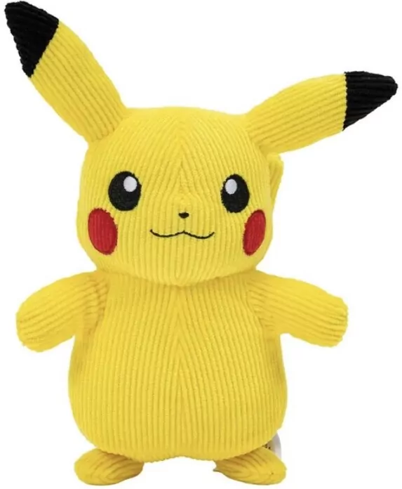 Pokémon: Plush 20 cm. Sztruksowy Pikachu - tantis.pl