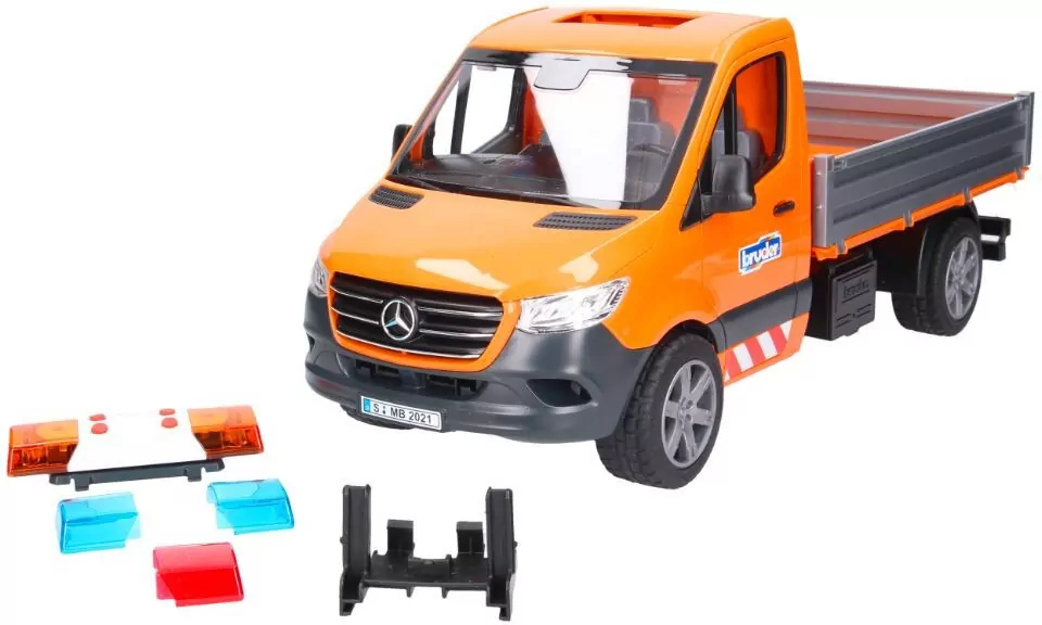 MB Sprinter Komunalny z figurką budowlańca, modułe - tantis.pl