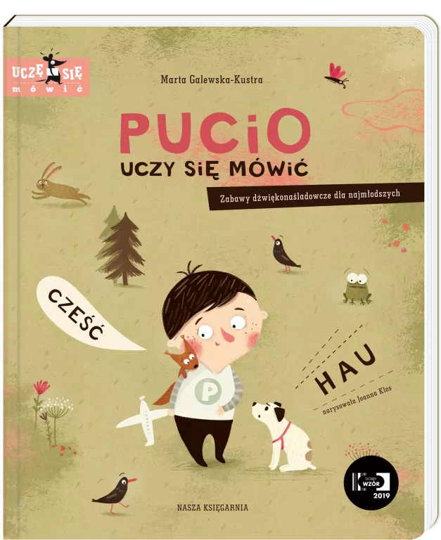 Pucio uczy się mówić. Zabawy dźwiękonaśladowcze - tantis.pl