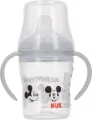 NUK. Butelka z uchwytem. 150 ml. 6 miesięcy. Miki - tantis.pl